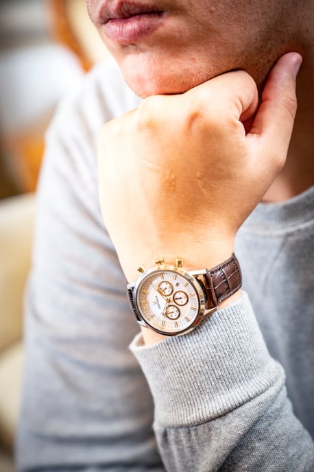 Orphelia Tempo Men's Brown Watch OR81801 - Image 4