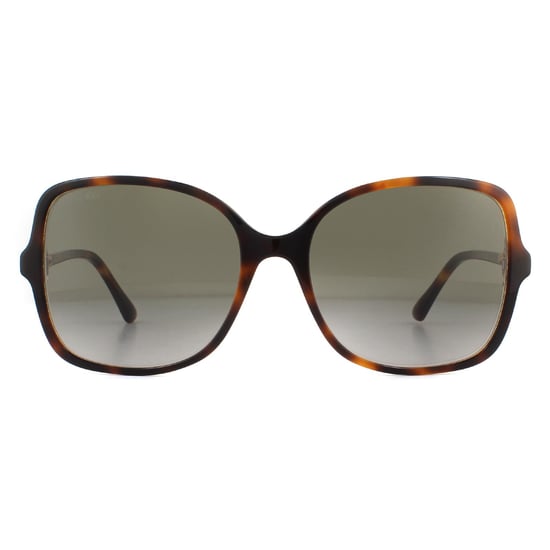 Jimmy Choo gafas de sol de mujer rosa y habana - Image 1