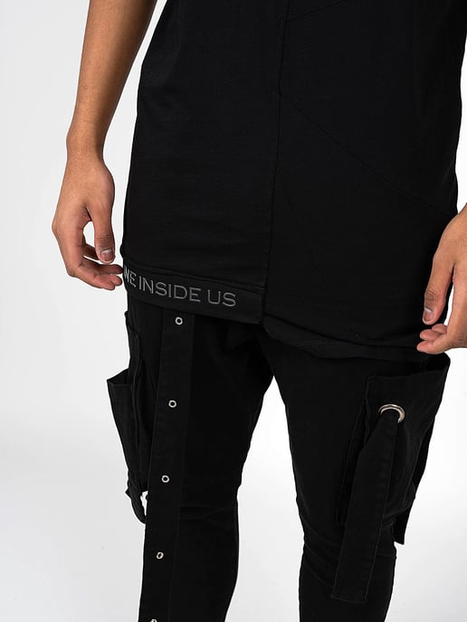 La Haine Inside Us Camiseta Lalbatro Hombre Negro - Image 6