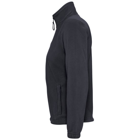 SOLS Womens/Ladies North Full Zip Fleece Jacket (Charcoal) - Image 3