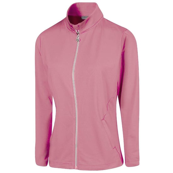 Island Green Womens/Ladies Essential Golf Jacket (Pink) - Image 1