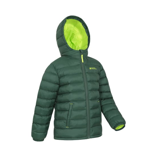 Mountain Warehouse Childrens/Kids Seasons II Padded Jacket (Khaki Green) - Image 4