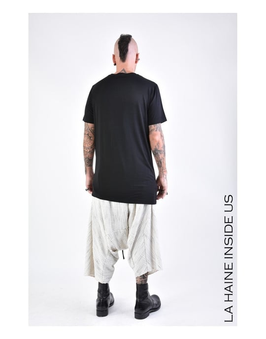 La Haine Inside Us T-shirt del hombre negro - Image 4