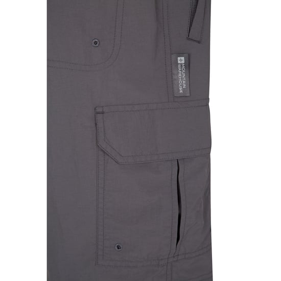 Mountain Warehouse Mens Explore Cargo Shorts (Grey) - Image 5