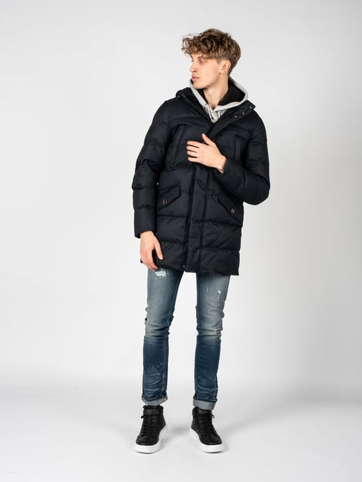 Parka Geox Levico Hombre Negro - Image 2