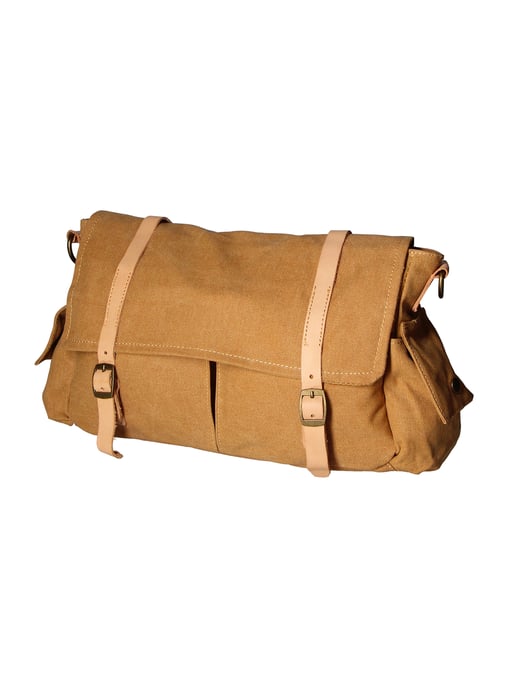 Gave Lux Bolsa de hombro unisexo COGNAC - Image 2