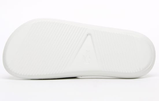 Lacoste Croco Sliding 119 3 CMA Slides rojos para hombres - Image 4