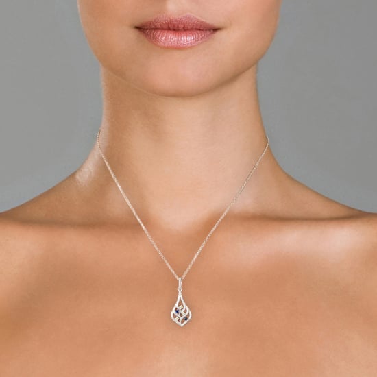 Orphelia Women's 925 Sterling Silver Chain with Pendant - Silver ZH-4845 - Image 4