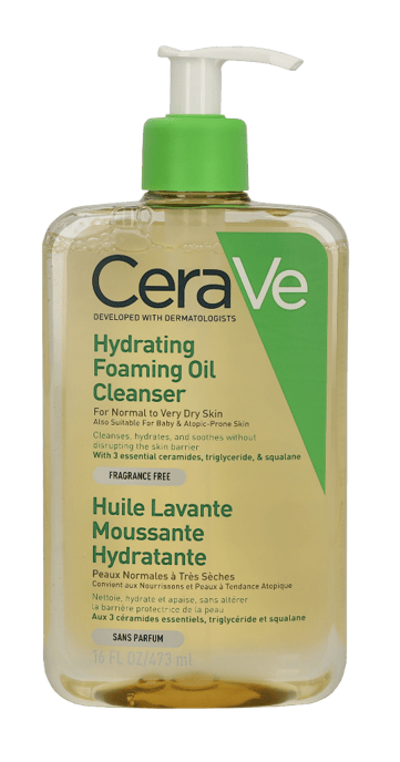 CeraVe Limpiador Espumoso Hidratante en Aceite 473 ml - Image 1