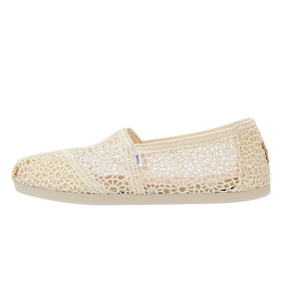 Toms Apargata Crochet Natural  Espadrilles Women's Beige Sandal - Image 5