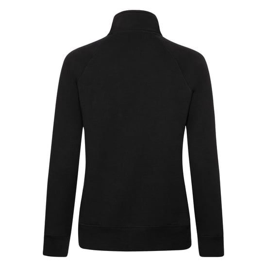 Fruit of the Loom Womens/Ladies Premium Lady Fit Sweat Jacket (Black) - Image 2