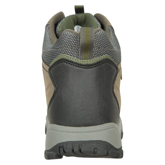 Mountain Warehouse Mens Adventurer Waterproof Hiking Boots (Khaki) - Image 2