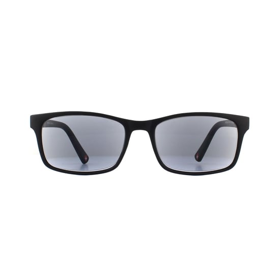 Montana Rectangular Unisex Negro Gris Lentes +1.50 Gafas de Sol - Image 1