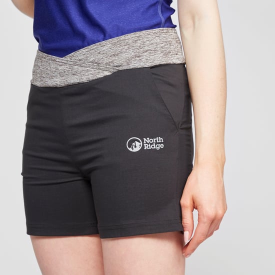 North Ridge Women's Vitality Water Repellent Walking & Hiking Shorts with Stretch Waistband