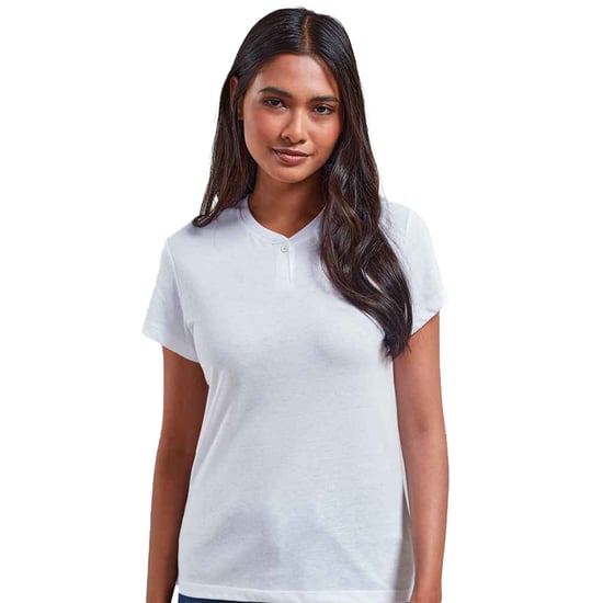 Premier Womens/Ladies Comis Sustainable T-Shirt (White) - Image 2