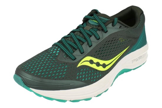 Saucony Clarion Mens Green Trainers - Image 1