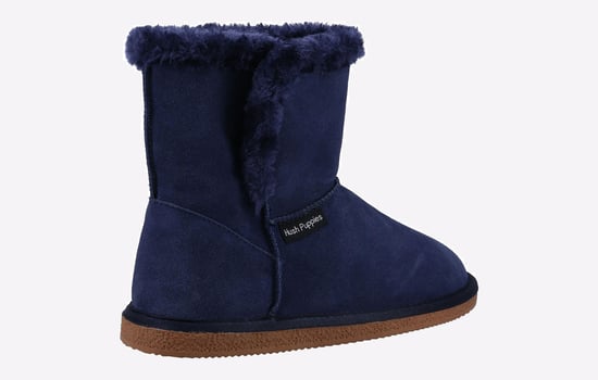 Hush Puppies Ashleigh MEMORY FOAM Slipper Boot Womens - Image 3