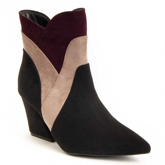 Montevita Heel Ankle Boot Mila In Black