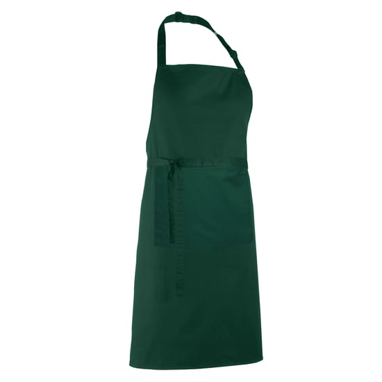 Premier Ladies/Womens Colours Bip Apron With Pocket (Pack of 2) (Bottle)