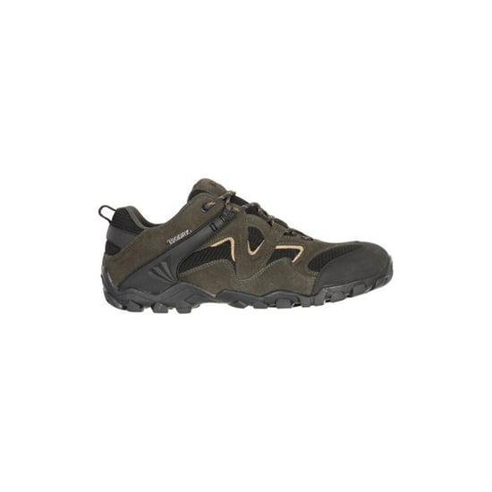 Mountain Warehouse Mens Curlews Waterproof Suede Walking Shoes (Khaki) - Image 3