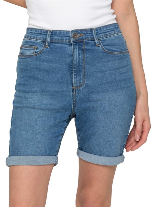 Enzo | Pantalones cortos vaqueros ajustados para mujer - Image 1