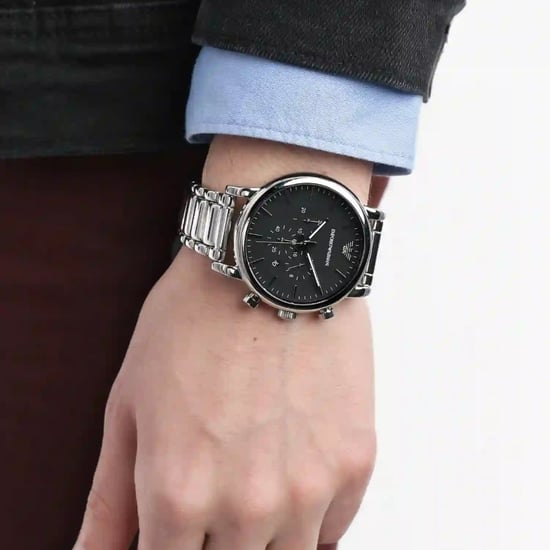 Emporio Armani AR1894 Silver Chronograph Men's Watch