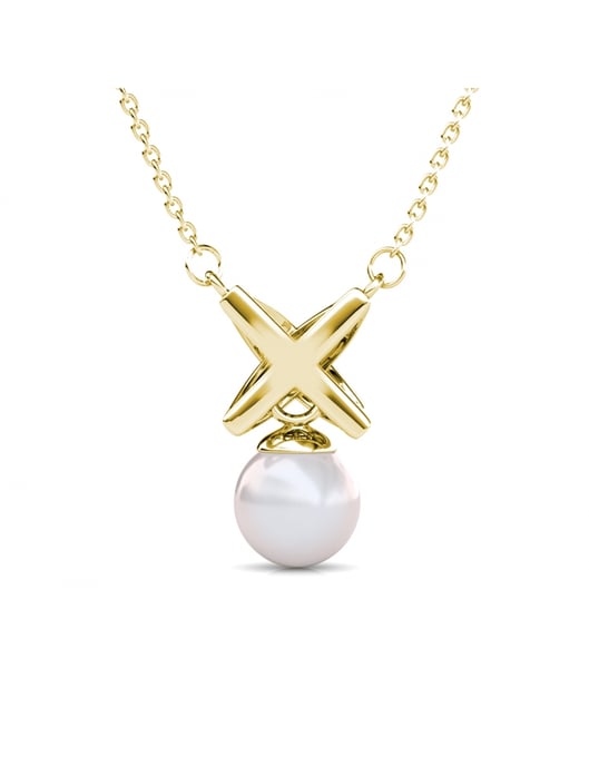 Colgantes Chris Pearl - Oro y Cristal - Image 4