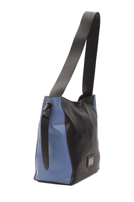 Bolso de hombro de cuero negro Donatella de Pompei para mujer - Image 2