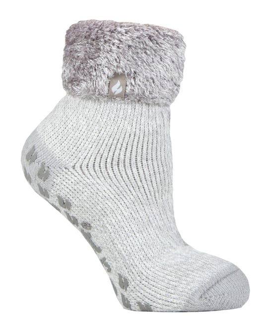Calentadores - Calcetines térmicos antideslizantes de corte bajo para mujer - Image 1