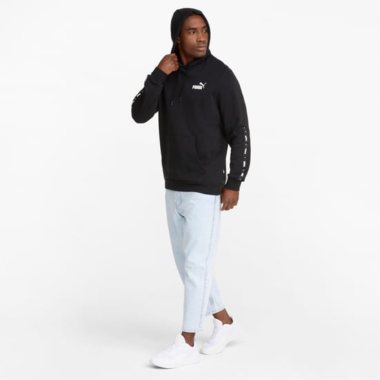 PUMA Sudadera con capucha Essentials+ Tape para hombre - Image 3