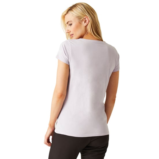 Regatta Womens/Ladies Breezed IV Mountain T-Shirt (Lilac Frost)