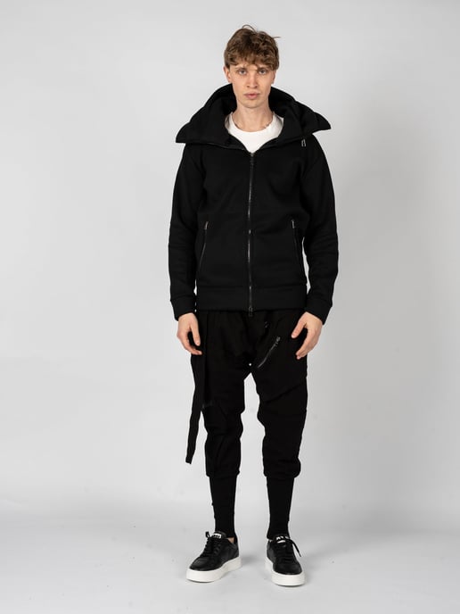 Sudadera La Haine Inside Us LM027 Hombre Negro - Image 1