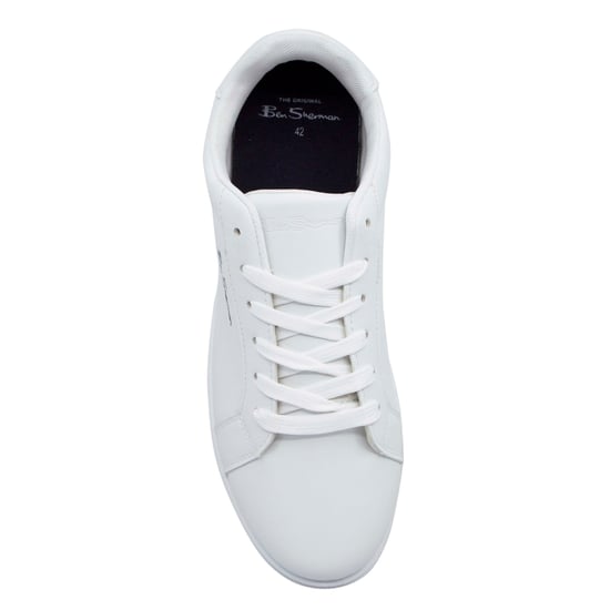 Ben Sherman Gino Mens White Trainers