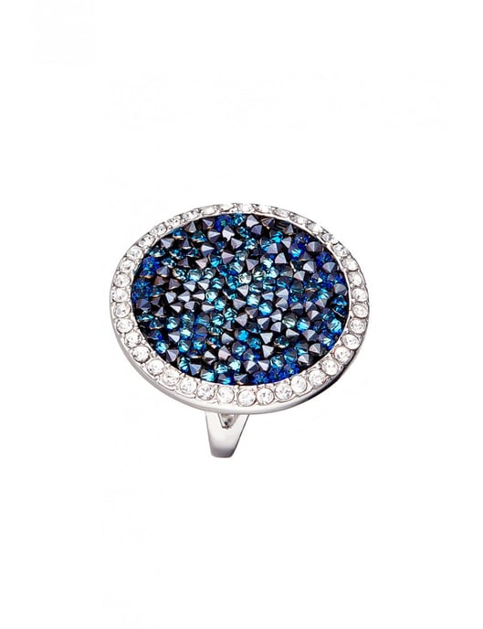 Anillo Océano - Plata y Azul - Image 3