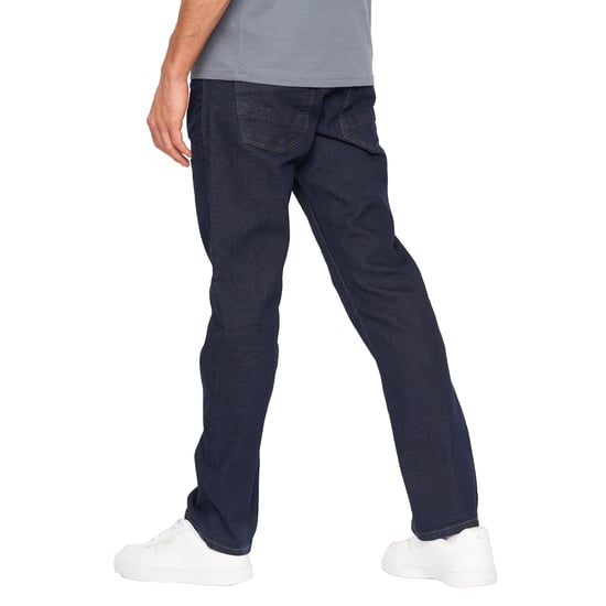 Crosshatch Mens Cadman Straight Jeans (Raw Wash) - Image 2