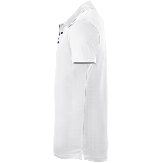 SOLS Mens Performer Short Sleeve Pique Polo Shirt (White) - Image 4