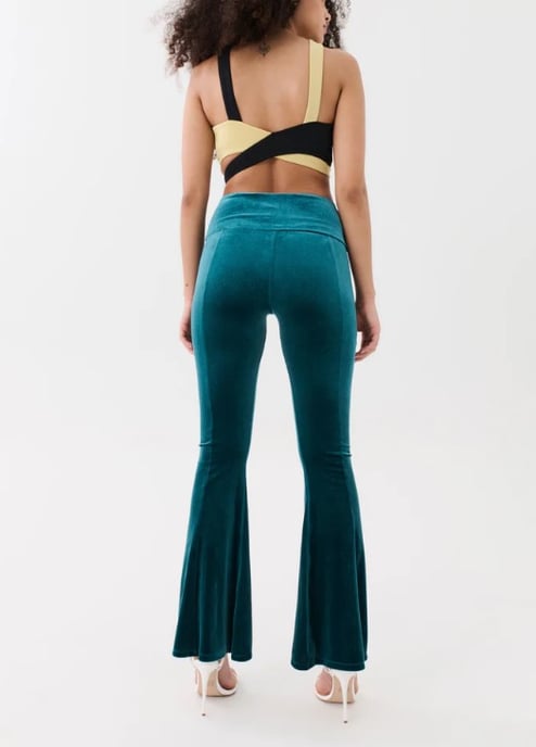 PE Nation Womens Retrospect Pant in Green
