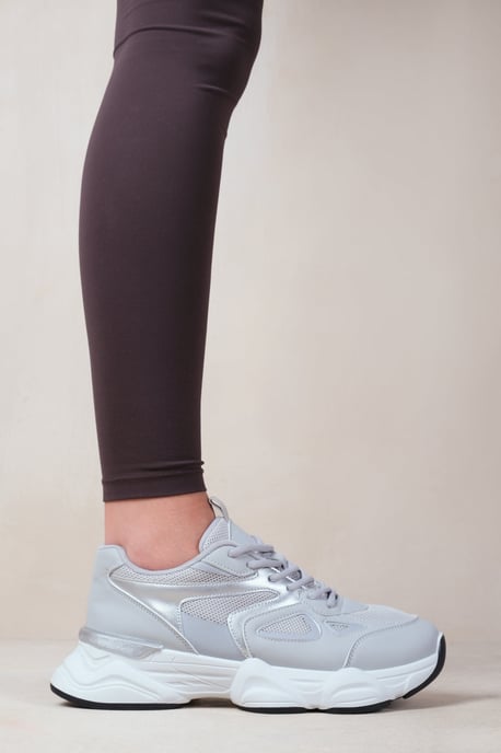Wheres That From Womens 'Coach' Chunky Sole With Mesh Detail Trainer