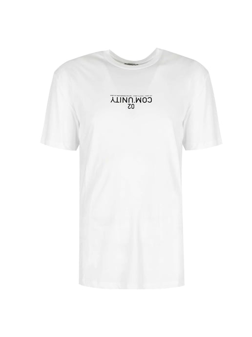 Les Hommes T-shirt Community del hombre negro, Blanco - Image 1