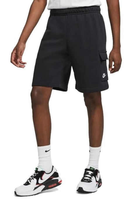 Pantalones cortos cargo para hombre Nike Club en negro - Image 5