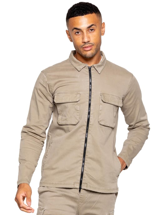 Enzo | Chaqueta Cargo Overshirt para hombre - Image 2