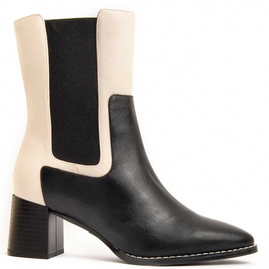 Montevita Heel Ankle Boot Calig4 In Black