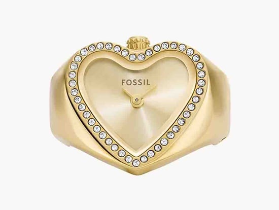 Fossil Watch Ring Women's Gold Watch ES5407 - Image 2