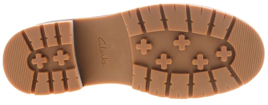 Clarks Tacones para Mujeres Orianna Bit de Cuero Rojo - Image 5