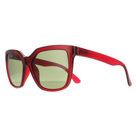 Serengeti Square Womens Milky Red  Saturn Polarized 555nm Wakota