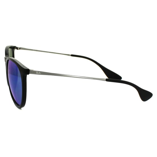 Ray-Ban Sunglasses Erika 4171 601/55 Black & Gunmetal Blue Mirror