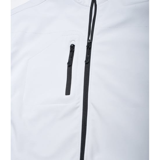 SOLS Mens Relax Soft Shell Jacket (Breathable, Windproof And Water Resistant) (White) - Image 4