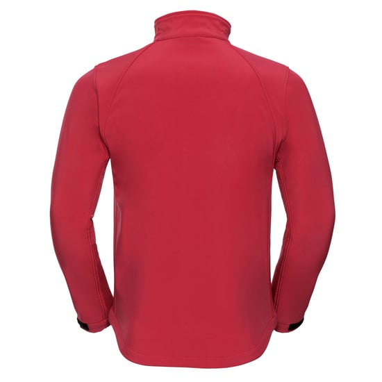 Russell Mens Soft Shell Jacket (Classic Red) - Image 2
