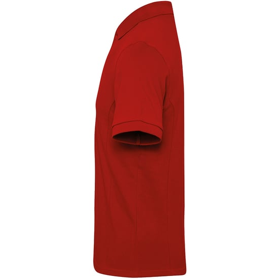 Premier Mens Coolchecker Plus Piqu Polo Shirt (Red) - Image 3