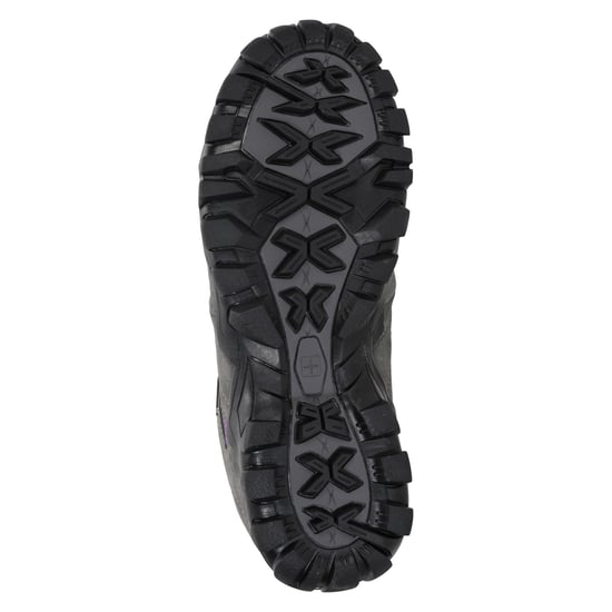 Mountain Warehouse Womens/Ladies Belfour Suede Waterproof Walking Shoes (Grey)